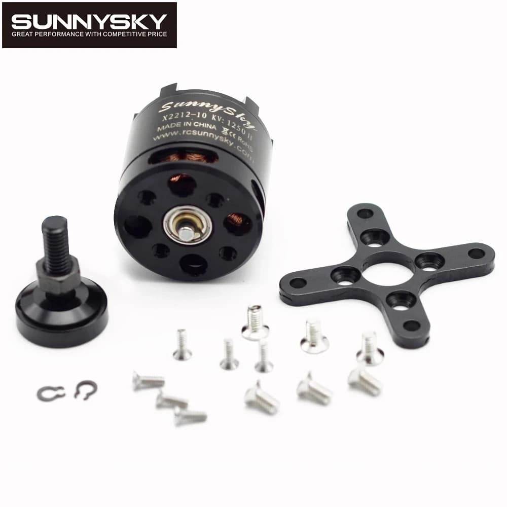 Sunnysky X2212 980KV/1250KV/KV1400/2450KV 2-4S Brushless Motor (Short shaft) For RC Multi-rotor Aircraft Aerobatic Quadcopter 2