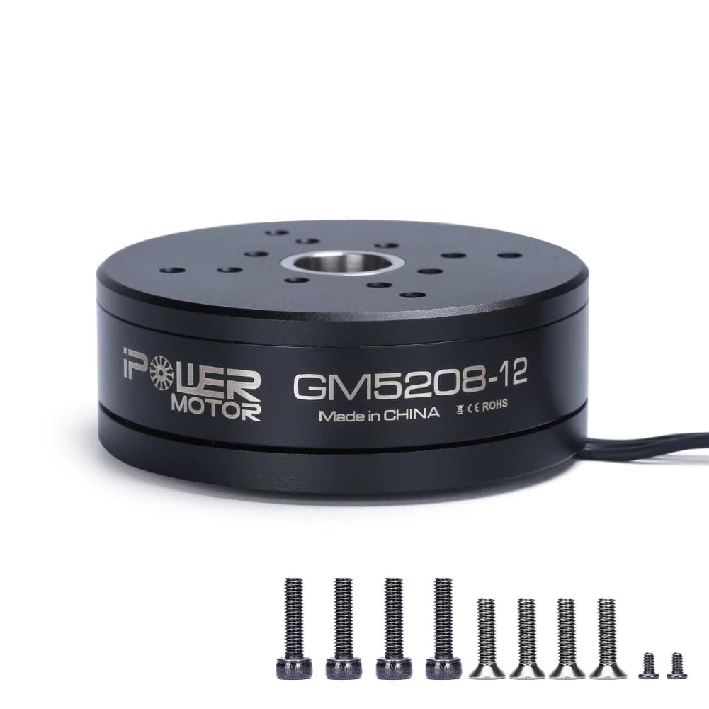 iFlight iPower GM5208-12 GM5208-24 Brushless Gimbal Motor 12.6mm Shaft UAV pod 6