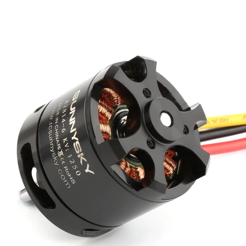 1PC Original SUNNYSKY X2814 900KV 1000KV 1100KV 1250KV External Rotor Brushless Motor for RC 3D fixed-wing Aircraft Airplanes 6