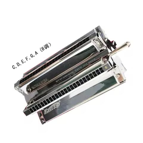 Easttop-wheel-shaped harmonica, 24-hole harmonica, C D E F G A, six-tone, tremolo, mouth Ogan, musical instrument, t24-6s