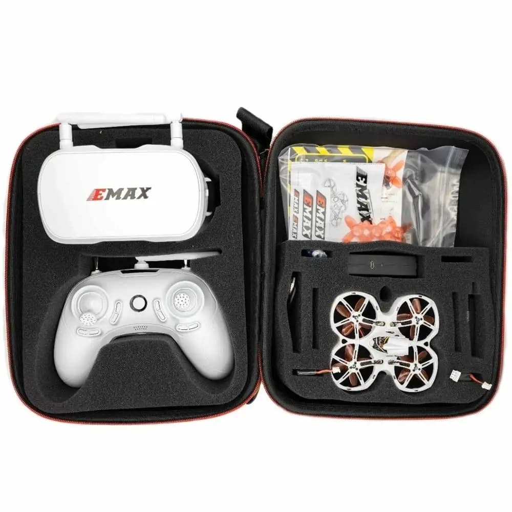 Emax Tinyhawk II 2 RTF FPV Racing Drone Kit F4 5A 16000KV RunCam Nano2 25/100/200mW VTX 1S-2S With Goggle 4