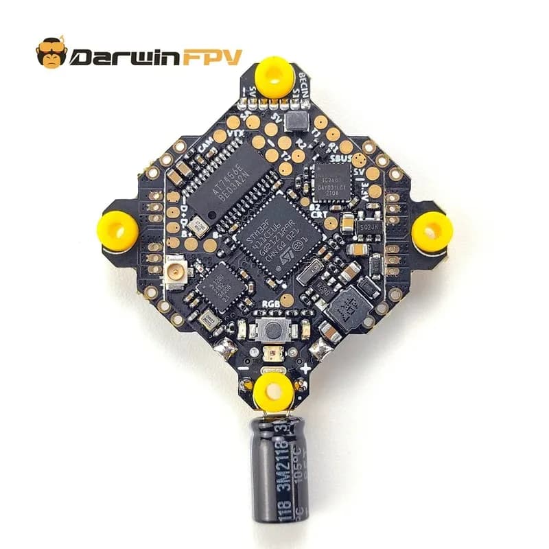 DarwinFPV F411 15A ELRS3.0 2.4G AIO Flight Controller 1-3S Lipo for RC FPV Racing Freestyle Drone 2