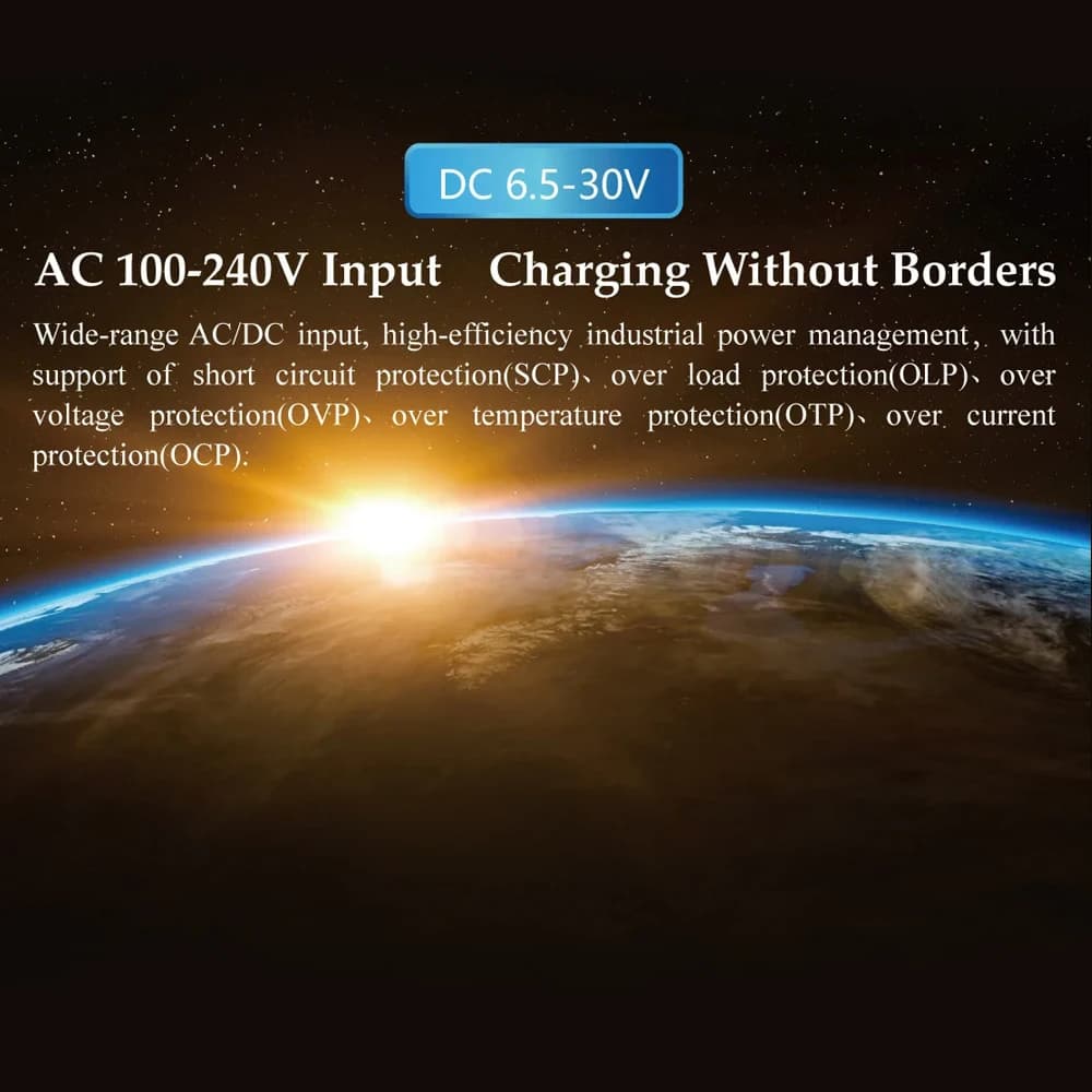 HOTA D6 Pro Smart Charger Dual Channel AC200W DC650W 15A, Supports LiPo/NiMH/NiCd/NiZn & Phone Charging for FPV Drone 3