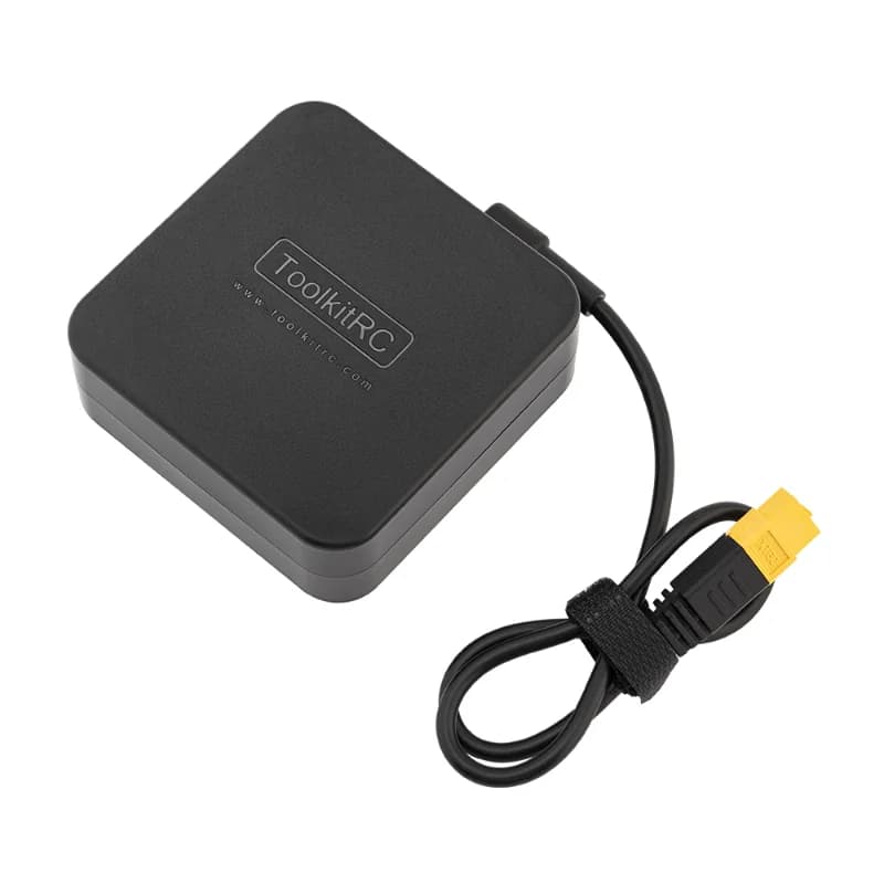 ToolkitRC ADP100 Power Supply Unit Adapter For Rc FPV Car Lipo LiHV NiMh Battery Balance Charger XT60 Output 3