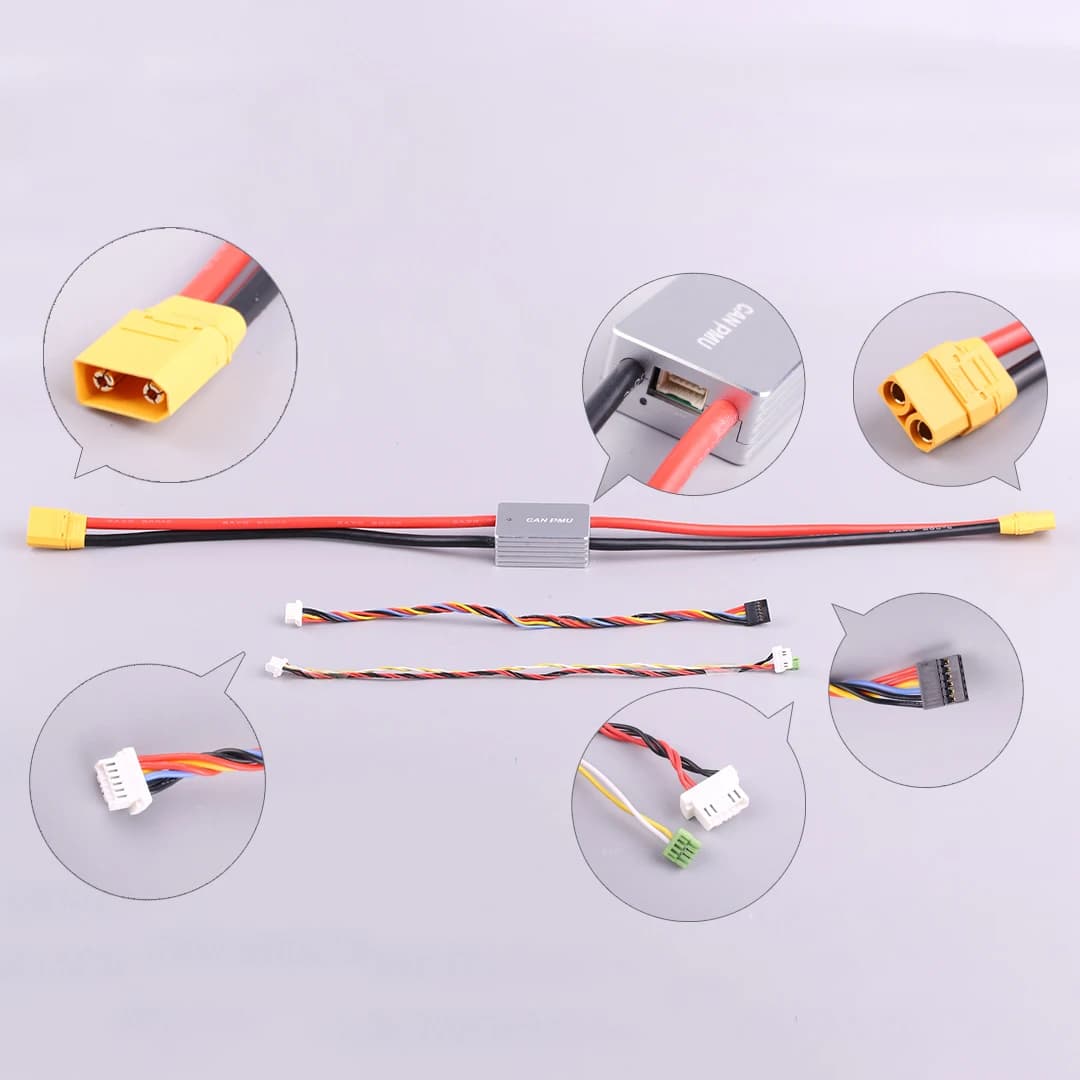 CUAV New PIX CAN PMU UAV Drone High Precision Voltage Vurrent Detection Power Management Unit Module 6