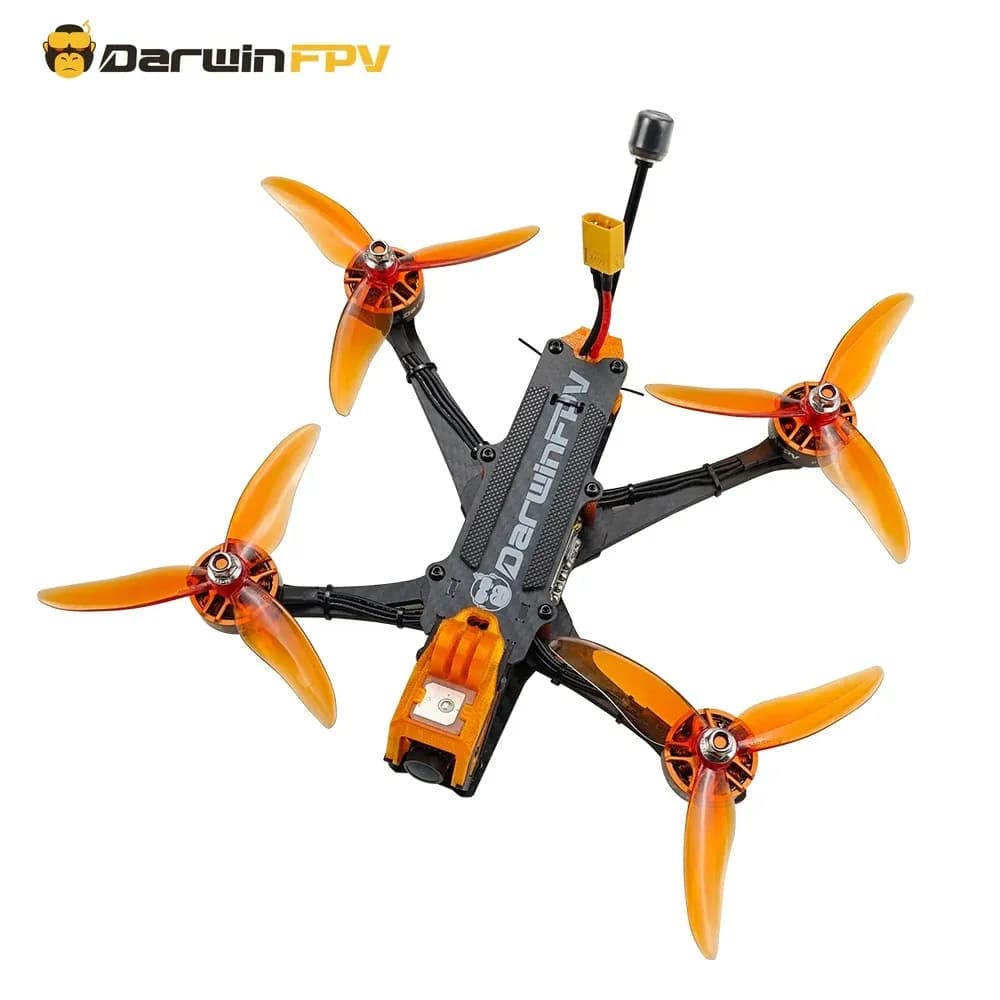 DarwinFPV NEW ApeStyle D5/X5 FPV Drone For 6S 1500mAh 120C XT60C/4000mAh 120C 10C 60C Battery DarwinFPV2507-1800KV Motor FPV 4