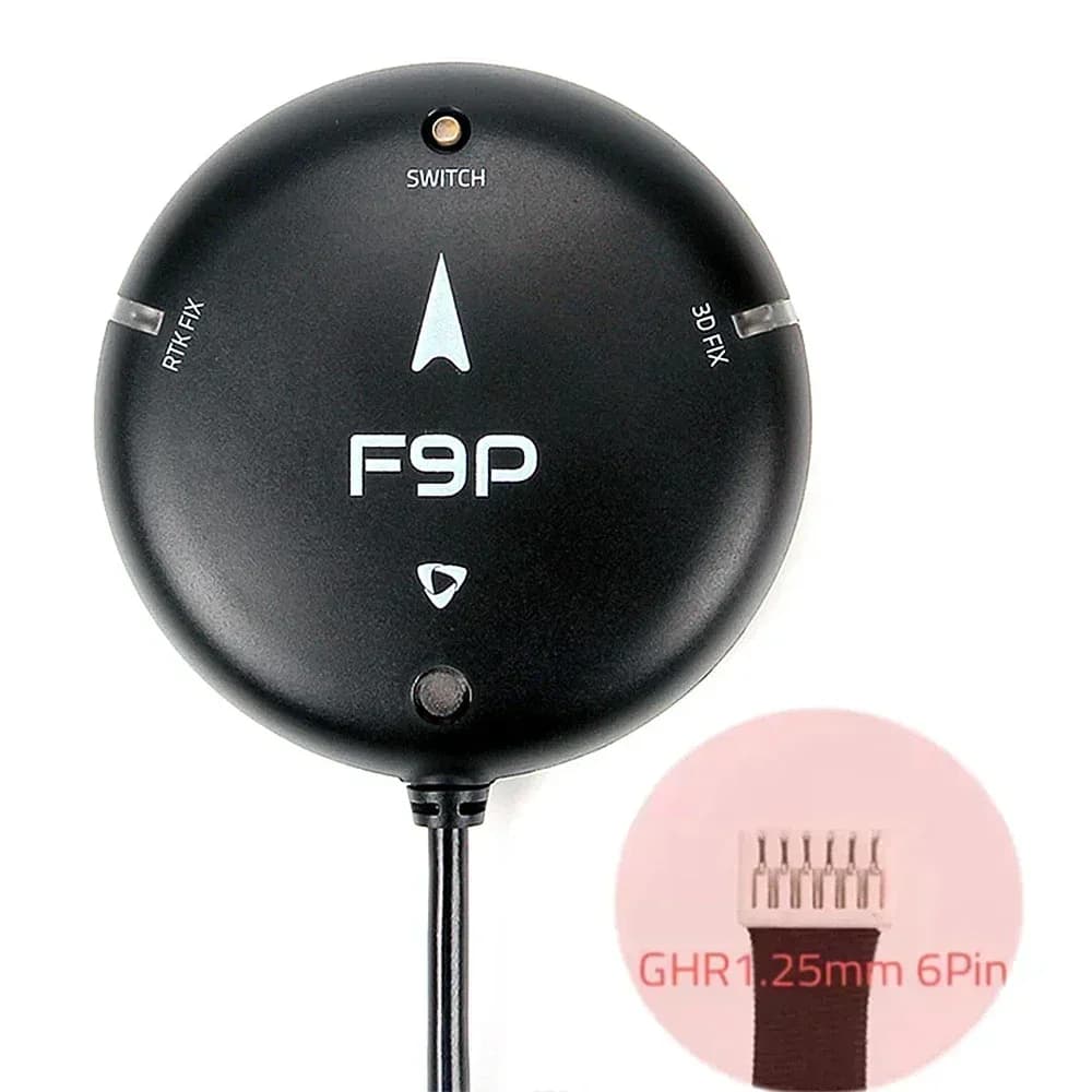 Holybro H-RTK F9P GNSS Series H-RTK Rover Lite / H-RTK Rover Lite 2nd GPS / Helical / Base for RC FPV Drone 4
