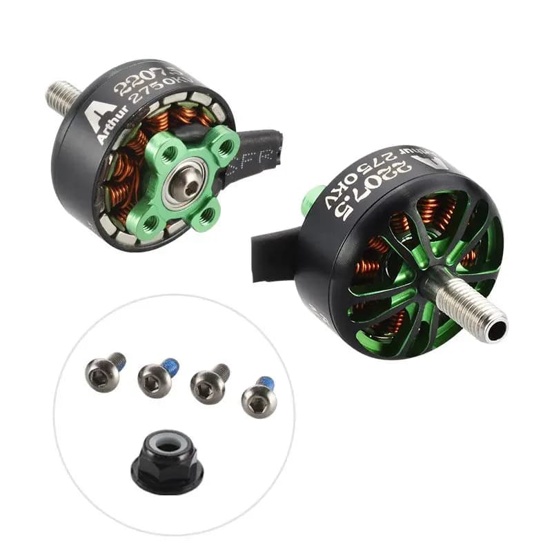 4PCS FlashHobby Arthur A2207.5 2207.5 1900KV 6S 2500KV 2750KV 4S FPV Brushless Motor for RC FPV  Freestyle Drones DIY Parts