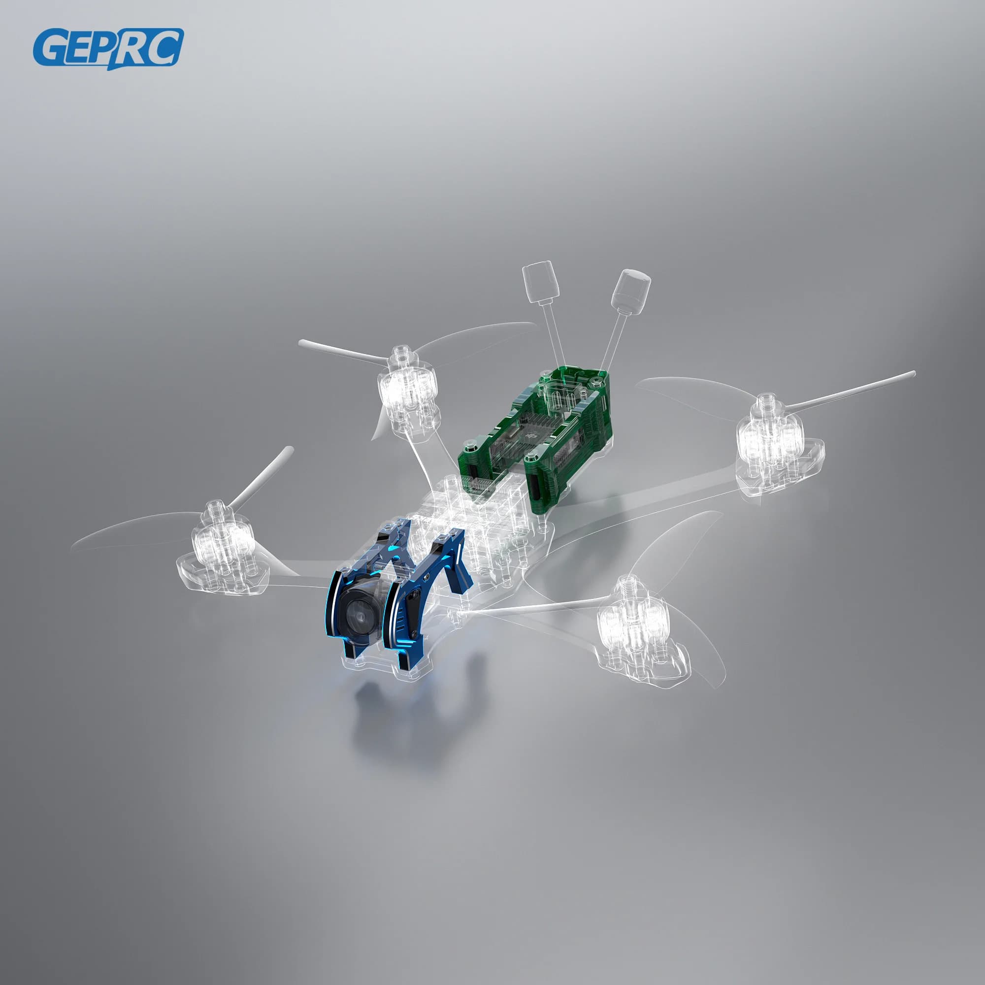 GEPRC MARK5 D/X Frame O4 Pro Upgrade Kits Frame Parts Upgrade Package Base Quadcopter Frame FPV Freestyle RC Racing Drone Mark5 3
