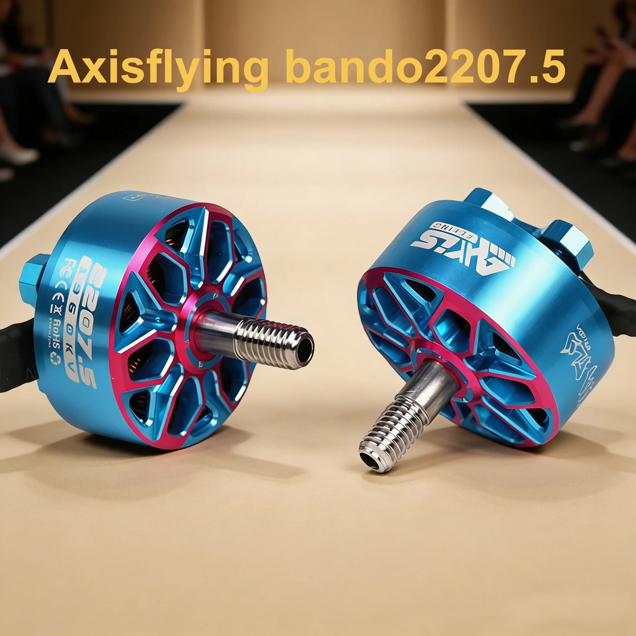 Axisflying Motor Brushless bando 2207.5 6S 1960KV for FPV Freestyle 5inch Cinewhoop Cinematic Drone DIY Parts 2