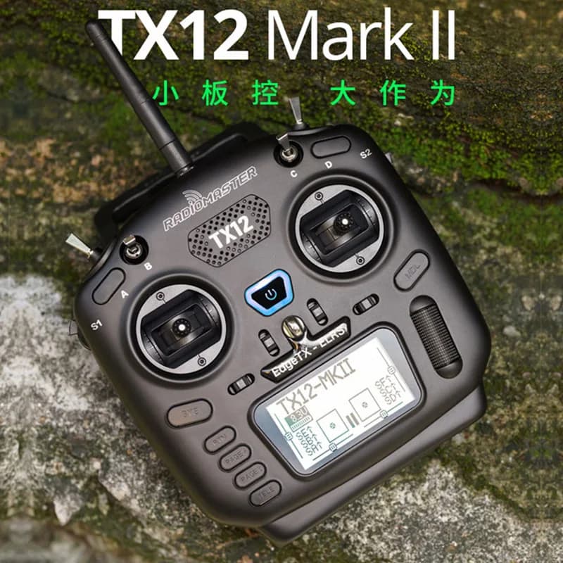 Radiomaster TX12 RC Transmitter MKII OpenTX Multi Protocol Radio Controller ELRS Remote Control Compact For FPV Drone RC Plane 3