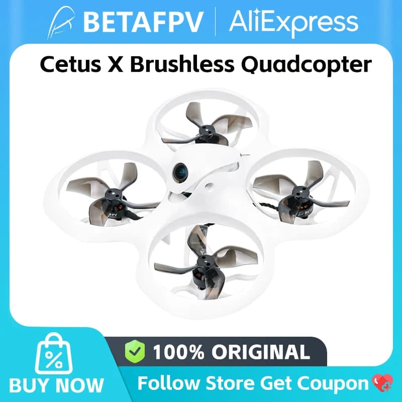 BETAFPV Cetus X Brushless Quadcopter Frsky/ELRS Version FPV Racing Camera Drone Quadcopter Analog VTX