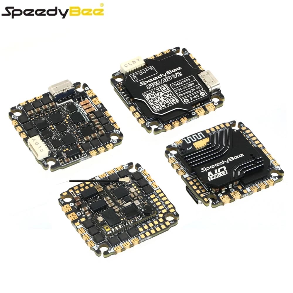 Speedybee F405 SpeedybeeF405 AIO V2 35A/40A 3-6S 5V/9V 1.5A BEC Betaflight Stack 5