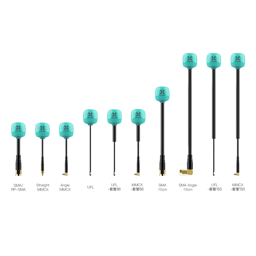 Foxeer Antenna Lollipop 4 Plus 4+ FPV Antenna 5.8G 2.6Dbi RHCP SMA RPSMA UFL MMCX FPV Omni LDS Antenna For FPV Racing Drone 4