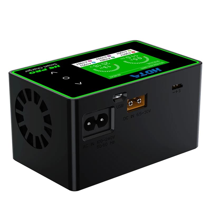 HOTA h6 Pro Duo AC 200W DC 700W 26A Mini Battery Charger 1-6S Lipo NiMh Li-ion Ni-Cd Digital RC Balance Charger Discharger 5