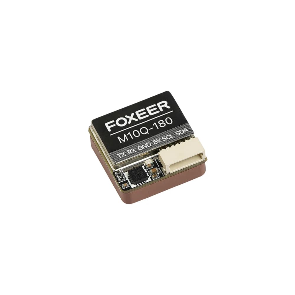 Foxeer M10Q-250 / M10Q-180 / M10Q-120 M10 Dual Protocol GPS Module Built-in QMC5883 Ceramic Antenna for FPV Long Range Drone 6