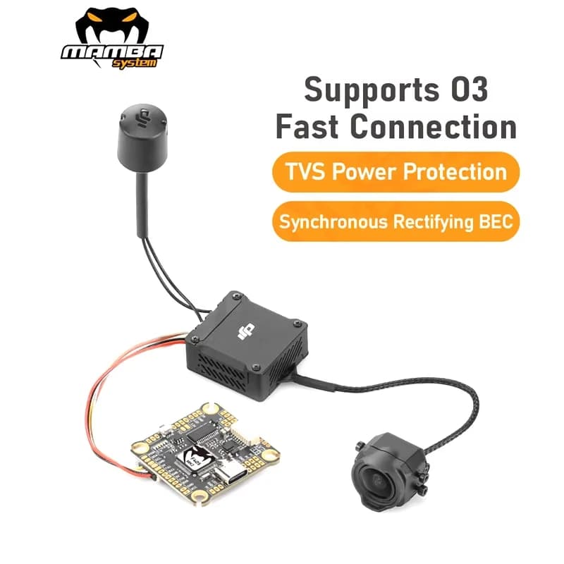 Diatone MAMBA F405MK2 F405 MK2 Betaflight Flight Controller with F55A 55A 3-6S DSHOT600 ESC for FPV Racing Drone 5