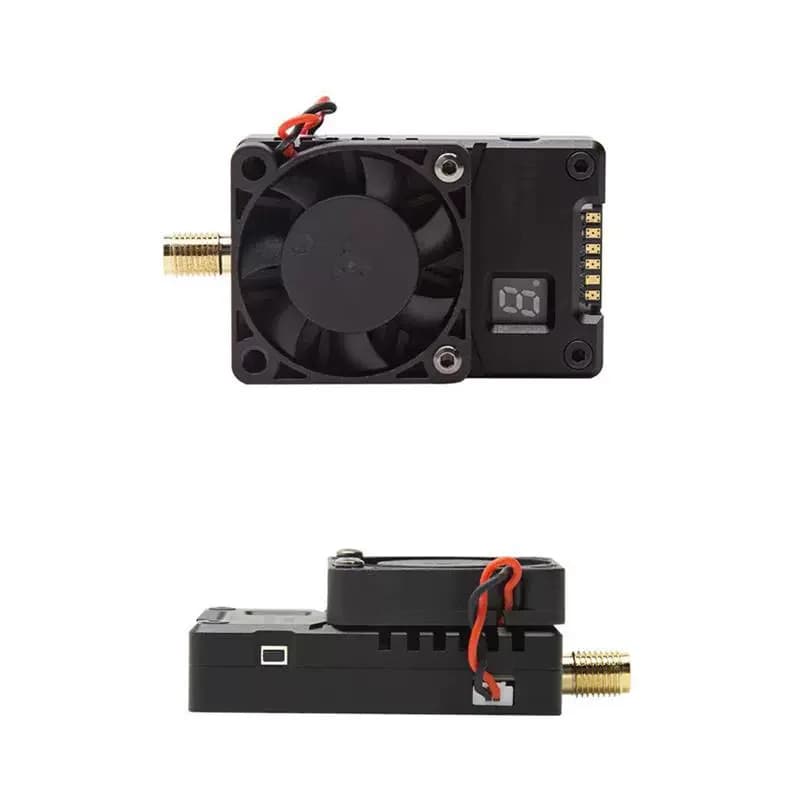 Original SKYZONE TX2500 4.9G/5.8G 2.5W VTX High Power Video Transmitter with CNC Case Cooling Fan SMA for FPV Long Range Drone 4