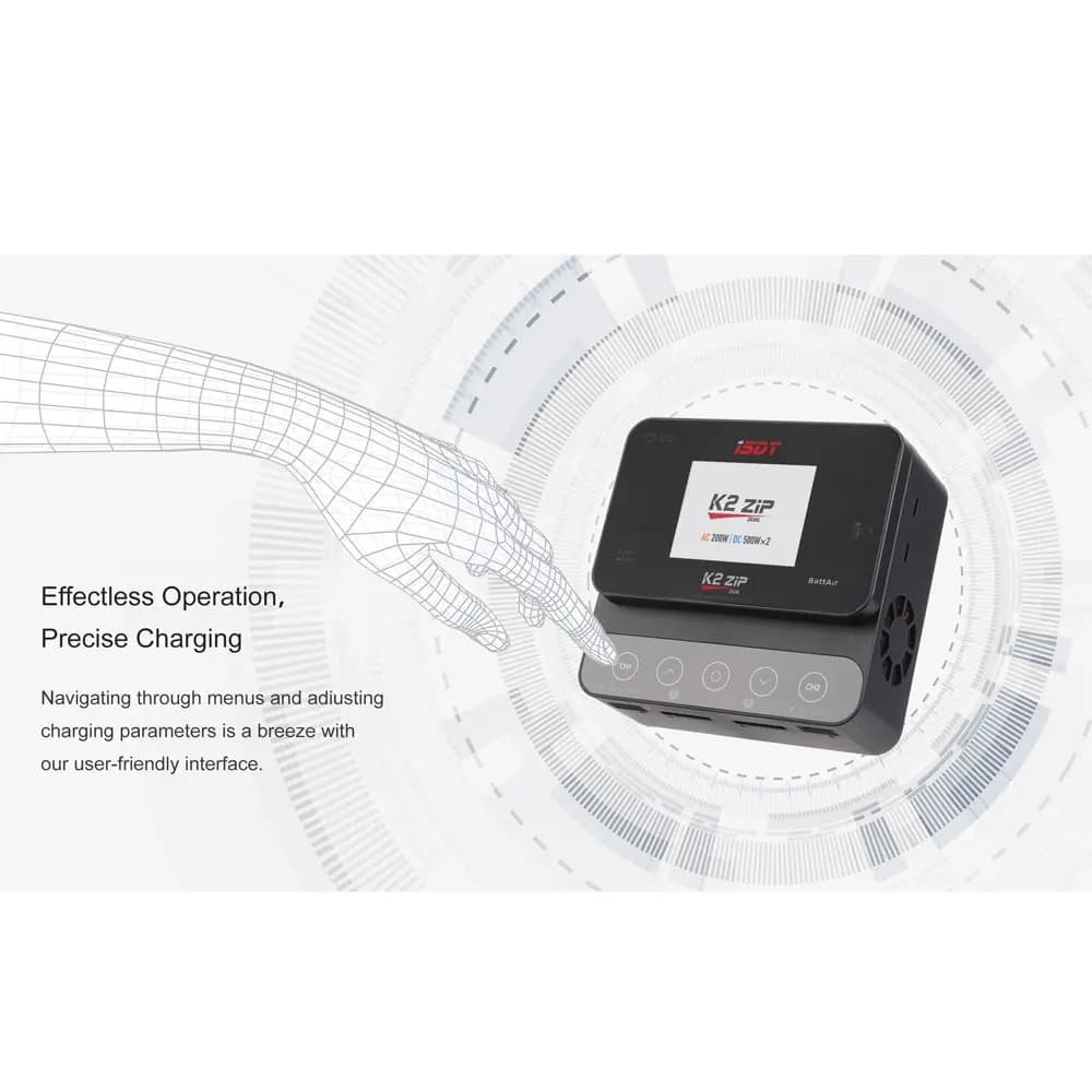 ISDT K4 K2Air K2 K1 Battery Balance Charger Discharger AC 400W DC 600W Smart Charger for Life/Lilon/LiPo/LiHv/Pb/NiMH Battery 6