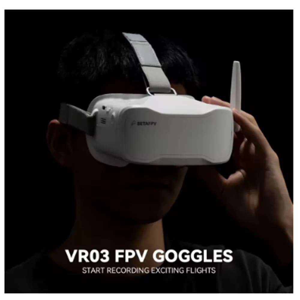 2026BETAFPV VR03 FPV Goggles with 64GB Storage DVR for RC FPV Racing s 48CH Video Recording Virtual Reality Headsetunique