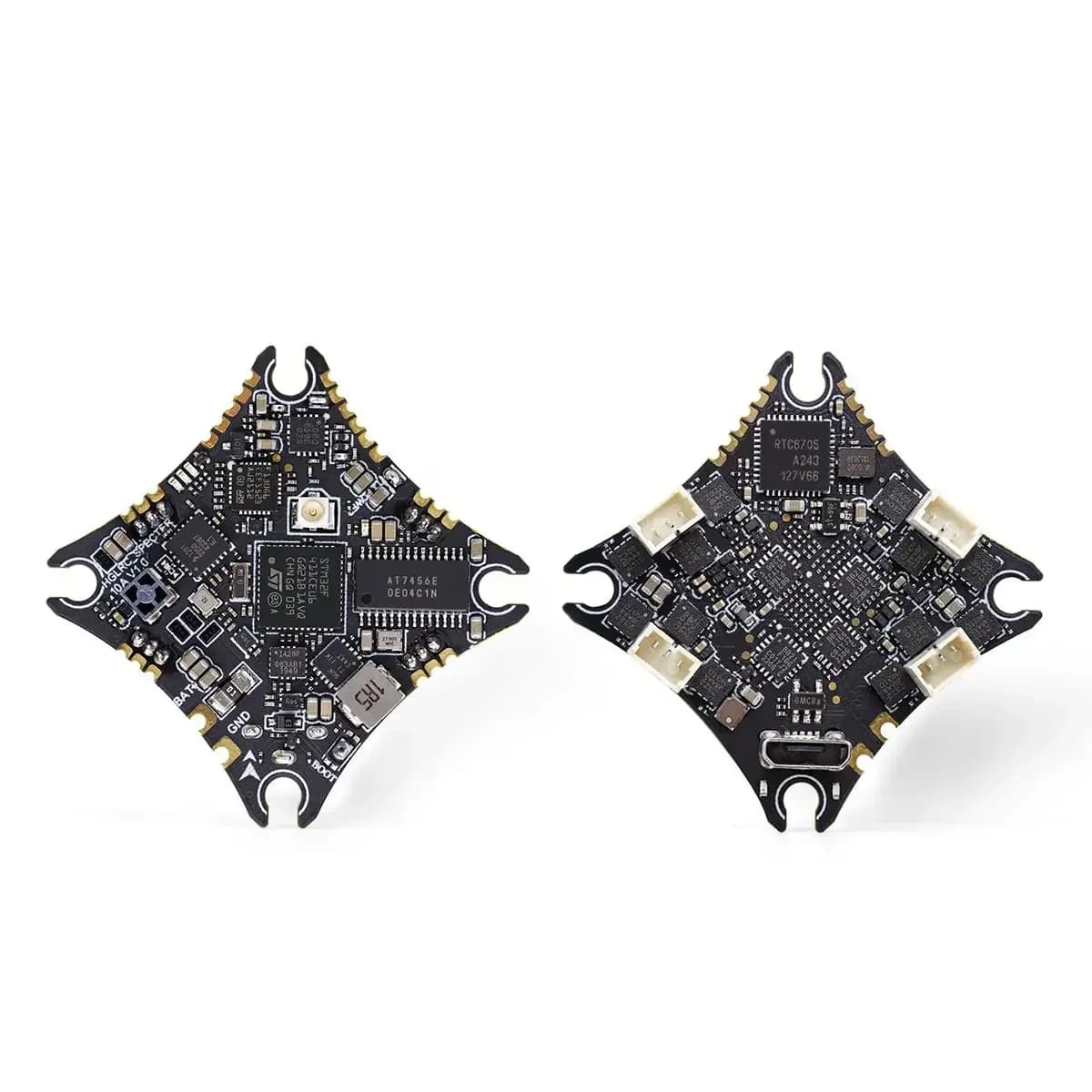 HGLRC SPECTER 10A 1-2S AIO - F411 Flight Controller BLHELIS 10A 5.8G 400mW VTX SPI ELRS 2.4G RX 2
