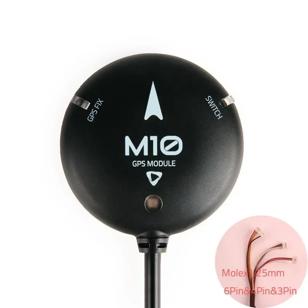 Holybro M10 GPS Module With Compass LED Indicator There Are 3 Different Connectors Options for Different Purpose RC FPV Drone 4