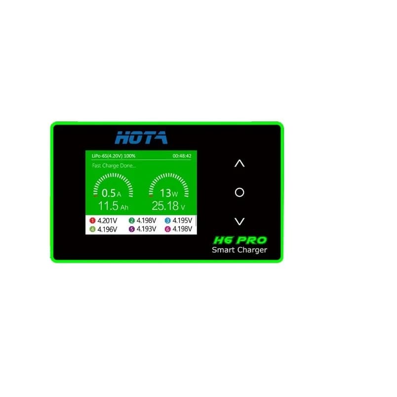 HOTA H6 Pro DUO AC 200W DC 700W 26A Battery Balance Charger for 1-6S Lithium Battery RC Car Climbing Car RC Model 4