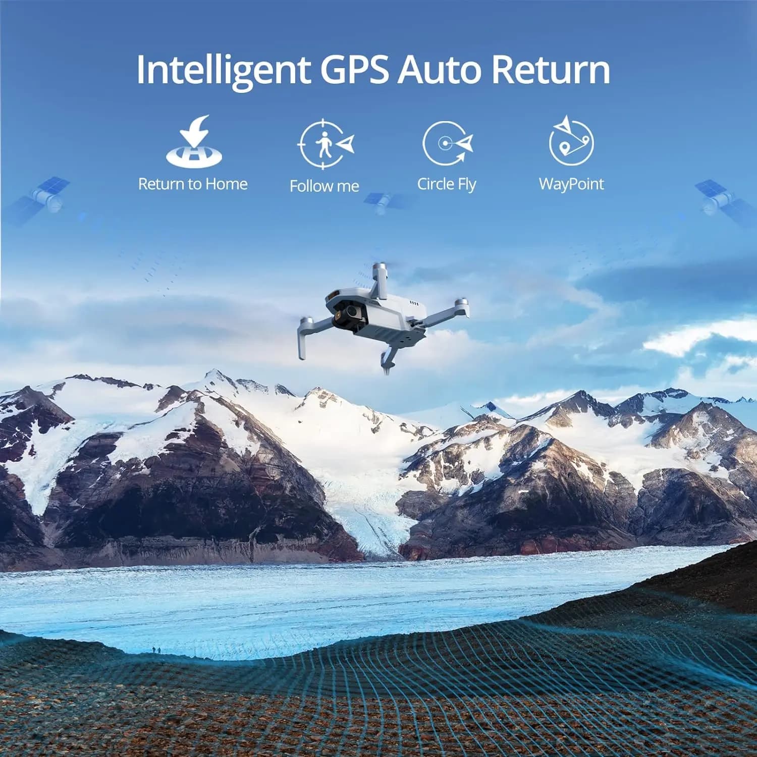 Potensic C0 Single Axis Gimbal 4K GPS Drones Professional Under 249g Max 4-KM for Adults and Beginners ATOM SE 5