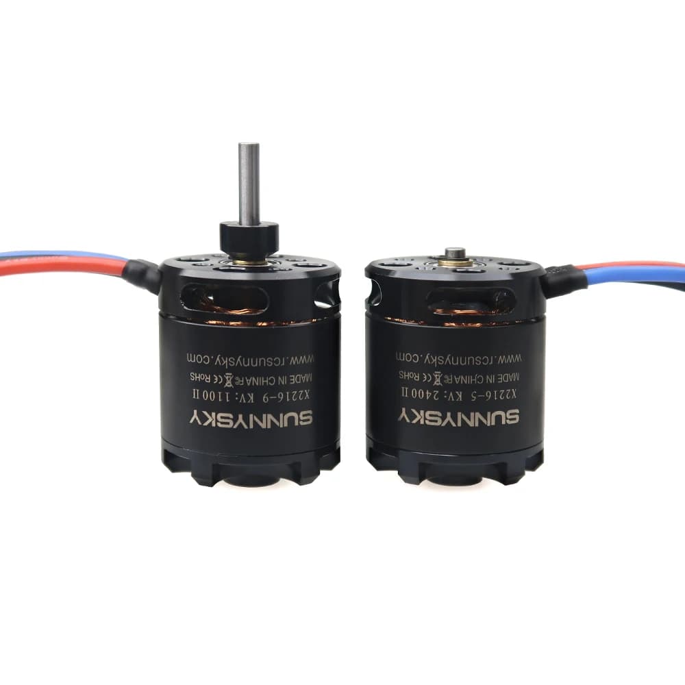 SUNNYSKY X2216 Series Brushless Motor for RC Fixed-Wing Drone Flat Shaft Rear Output 880KV 1100KV 1250KV 1400KV 2400KV Options 5