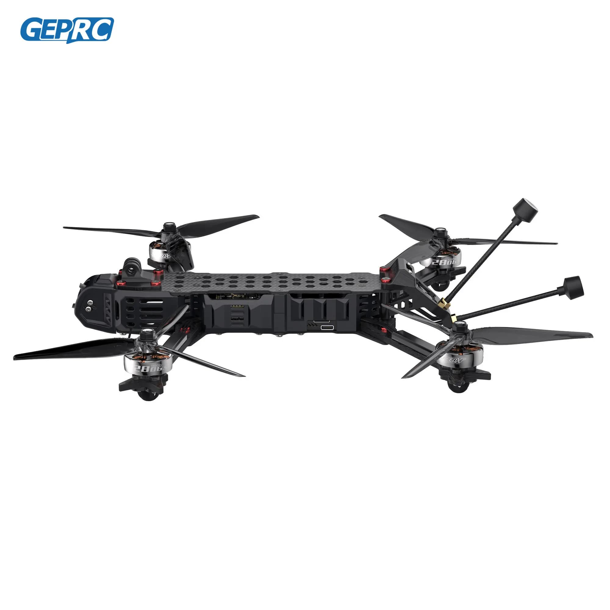 GEPRC Crocodile75 V3 Analog Long Range FPV 6S Long Range BNF GEPRC RAD 5.8G 1.6W Caddx Ratel2 SPEEDX2 2806.5 1350KV Motor FPV 5