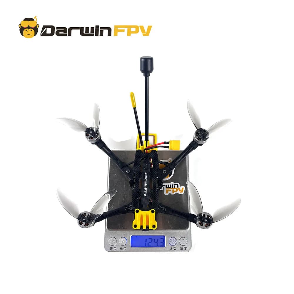 DarwinFPV FoldApe4 4 Inch Folding Long Range FPV Drone Quadcopter with GM8 GPS 6