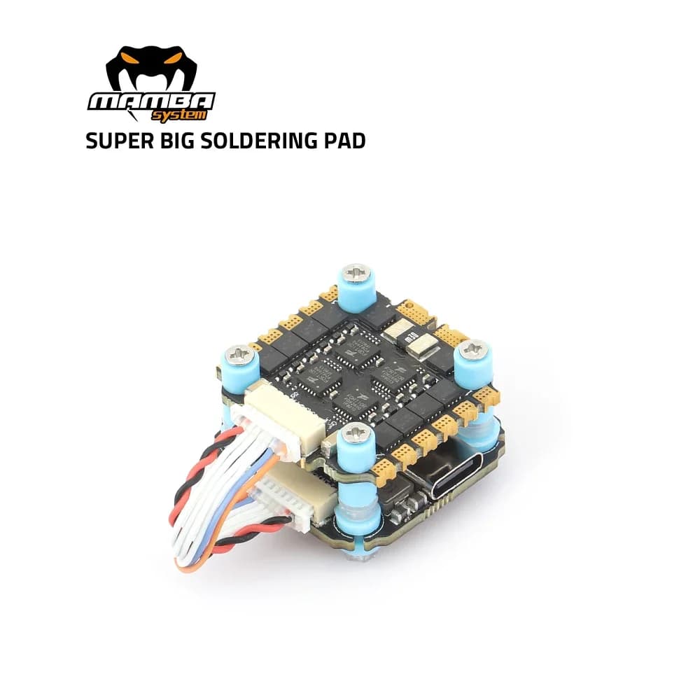 DIATONE MAMBA MK4 F722 MINI OSD Flight Controller W/ BLHeli_32 F40_128K ESC Dshot300/600/1200 3-6S for FPV Racing Drone 6