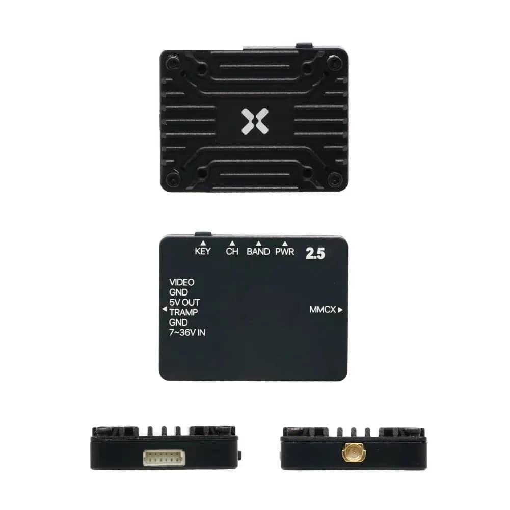 Foxeer Reaper Extreme 2.5W 5.8G 40CH Pitmode 25mW 200mW 500mW 1.5W 2.5W Adjustable FPV VTX 2-8S 20X20mm for FPV Long Range 4