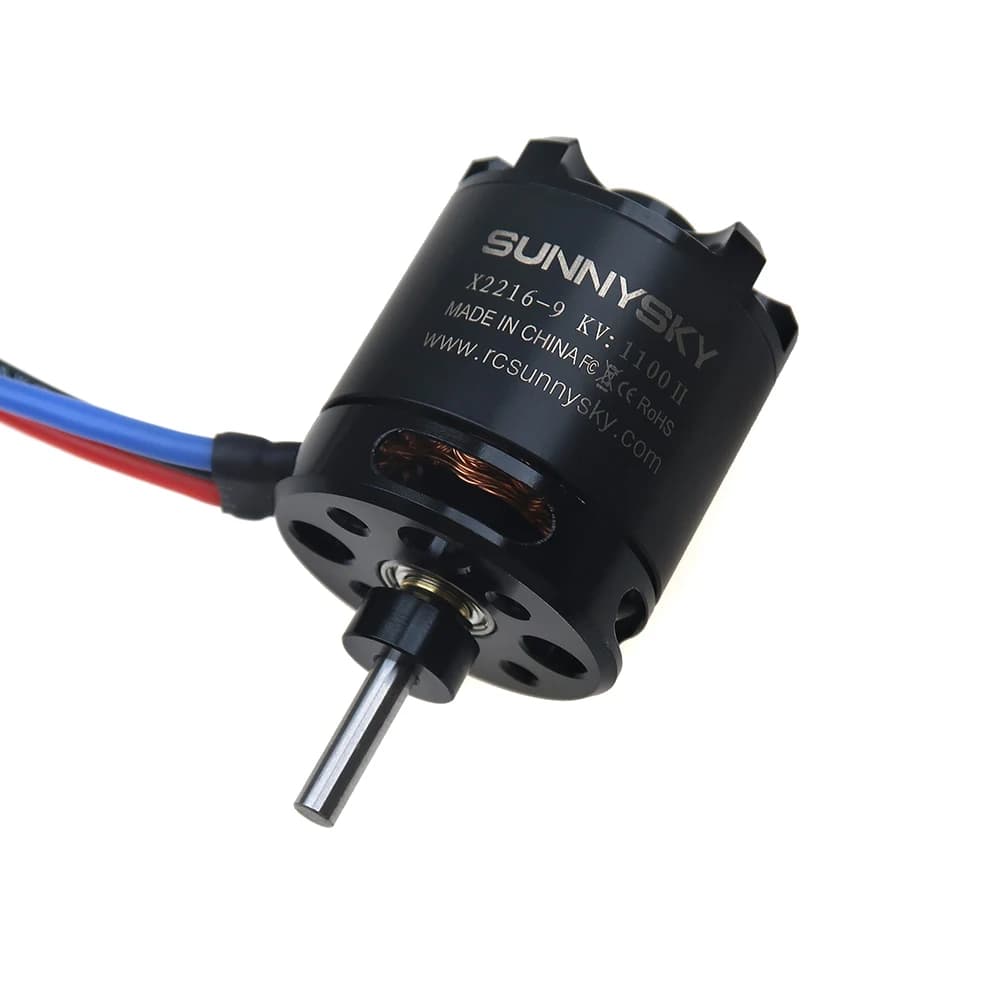 SUNNYSKY X2216 Series Brushless Motor for RC Fixed-Wing Drone Flat Shaft Rear Output 880KV 1100KV 1250KV 1400KV 2400KV Options 3