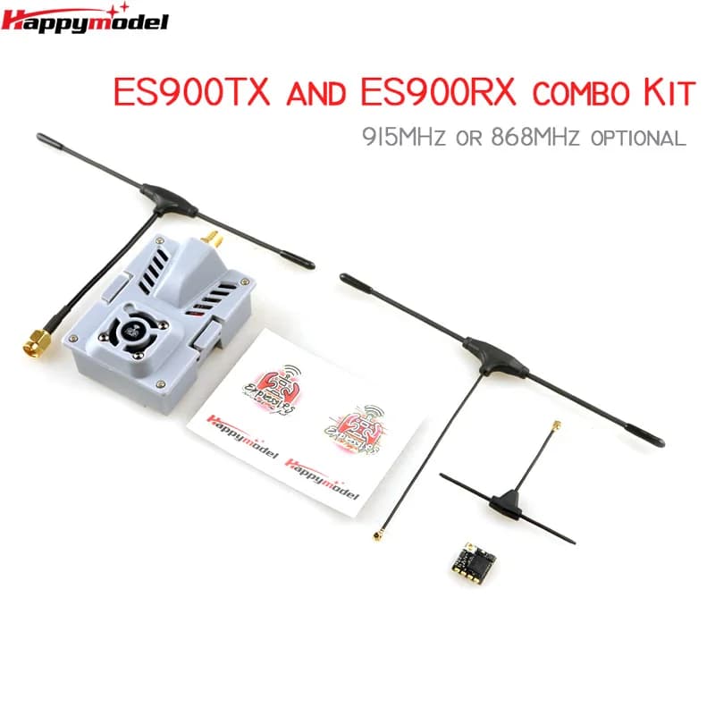 HappyModel ES900TX Module ES900RX Receiver 915Mhz 868MHz ExpressLRS ELRS for RC Airplane FPV Long Range Drone DIY Parts