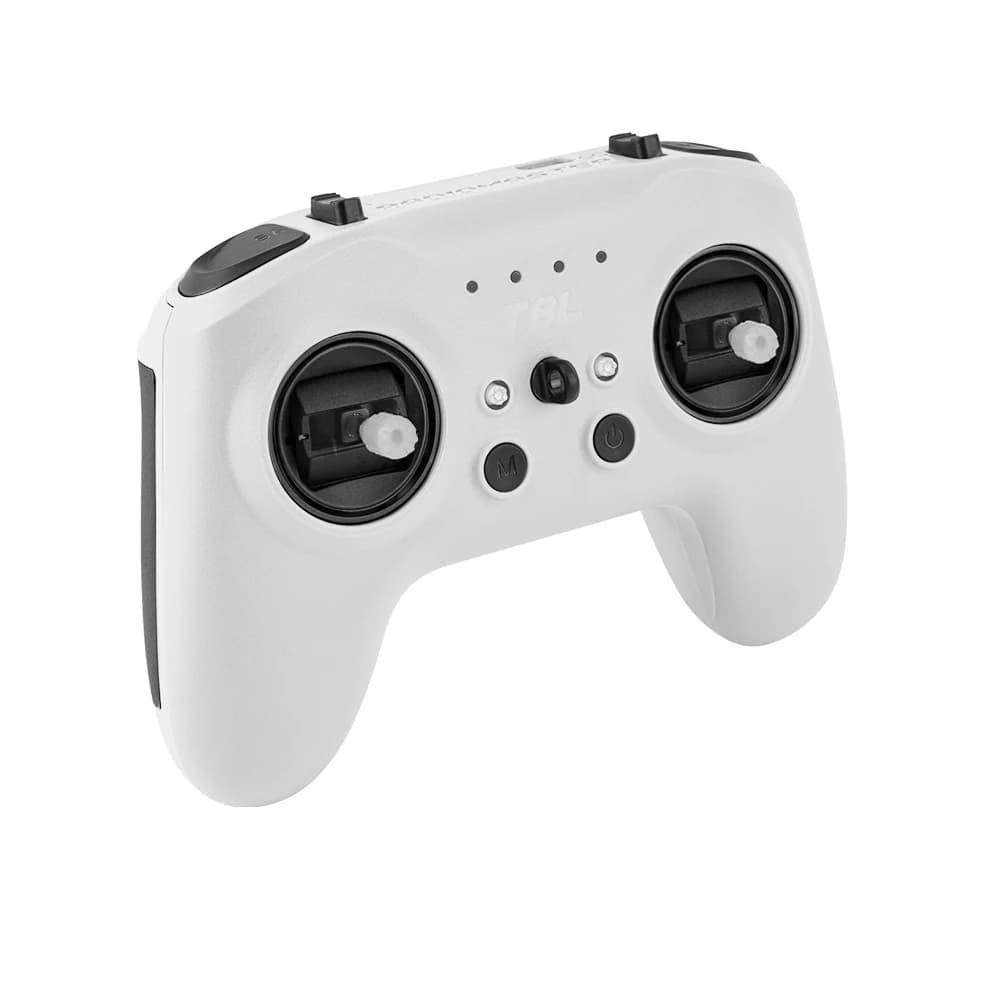 Radiomaster T8L Radio Controller ExpressLRS 2.4GHz module 5-way trim buttons with LED and audible feedback Blue, White and Grey 5