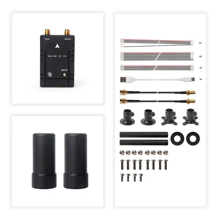 Holybro H-RTK Unicore UM982 (Dual Antenna) RTK GPS provides high-precision positioning information For RC FPV Drone 5