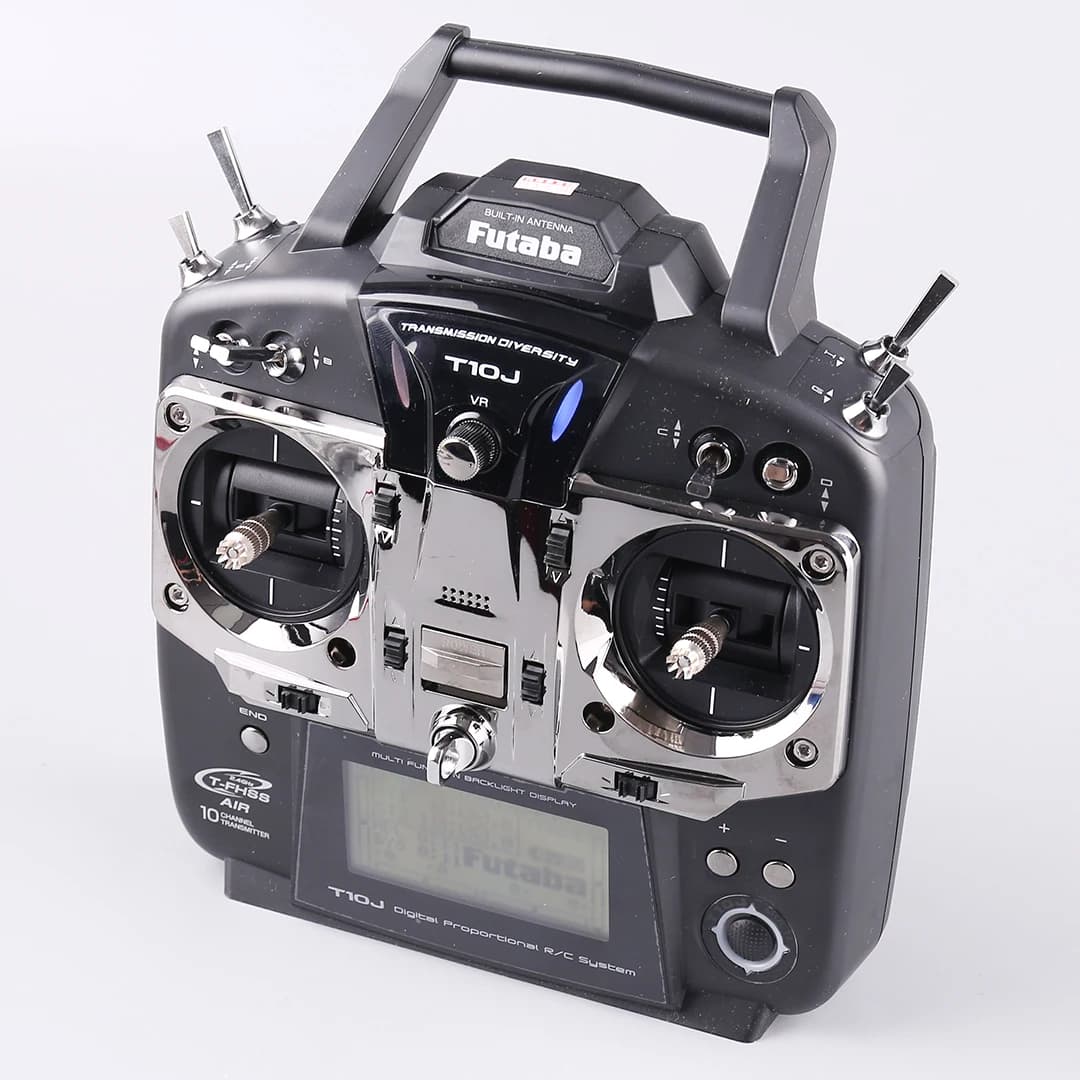 Original Futaba T10J 10J with R3008SB Receive 10 Channel 2.4GHz Radio System for RC Helicopt for R/C Model 6