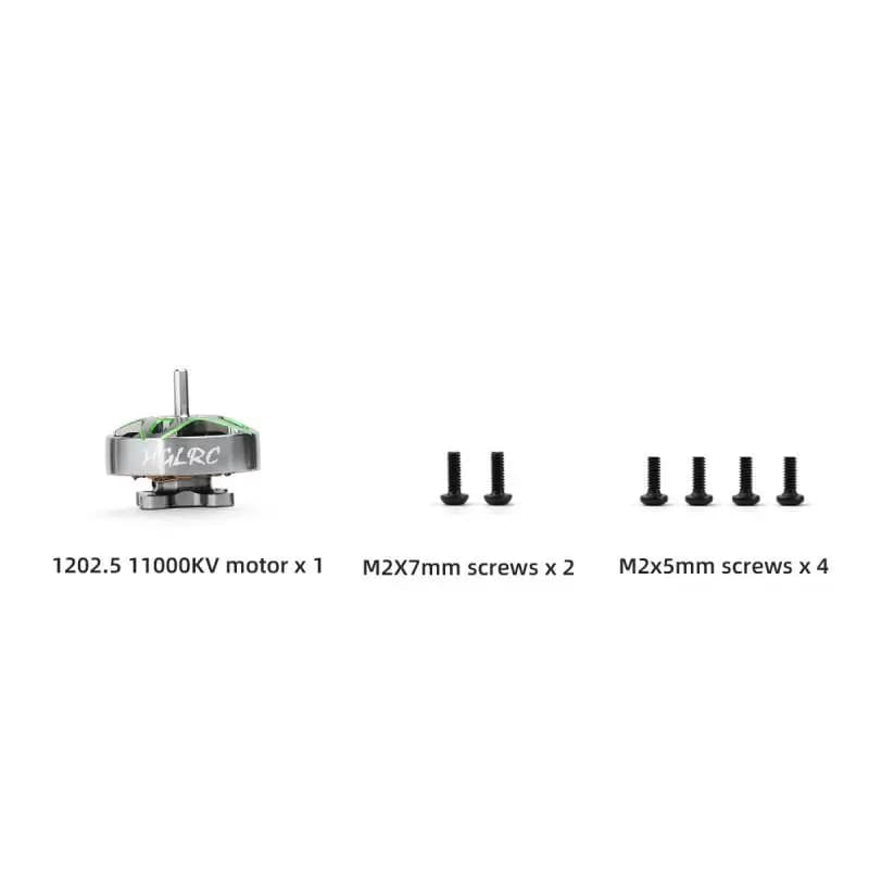 HGLRC SPECTER 1202.5 Brushless Motor 11000KV 1-2S LIPO for FPV Freestyle 85mm 2.5inch Toothpick 3inch Long Range Drones 6