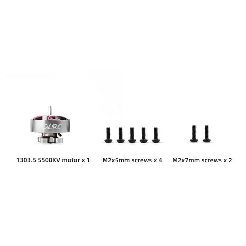 4pcs HGLRC SPECTER 1303.5 KV5500 brushless motor 2-4S suitable for 2-3 inch Whoop/toothpick machine FPV spare parts 5