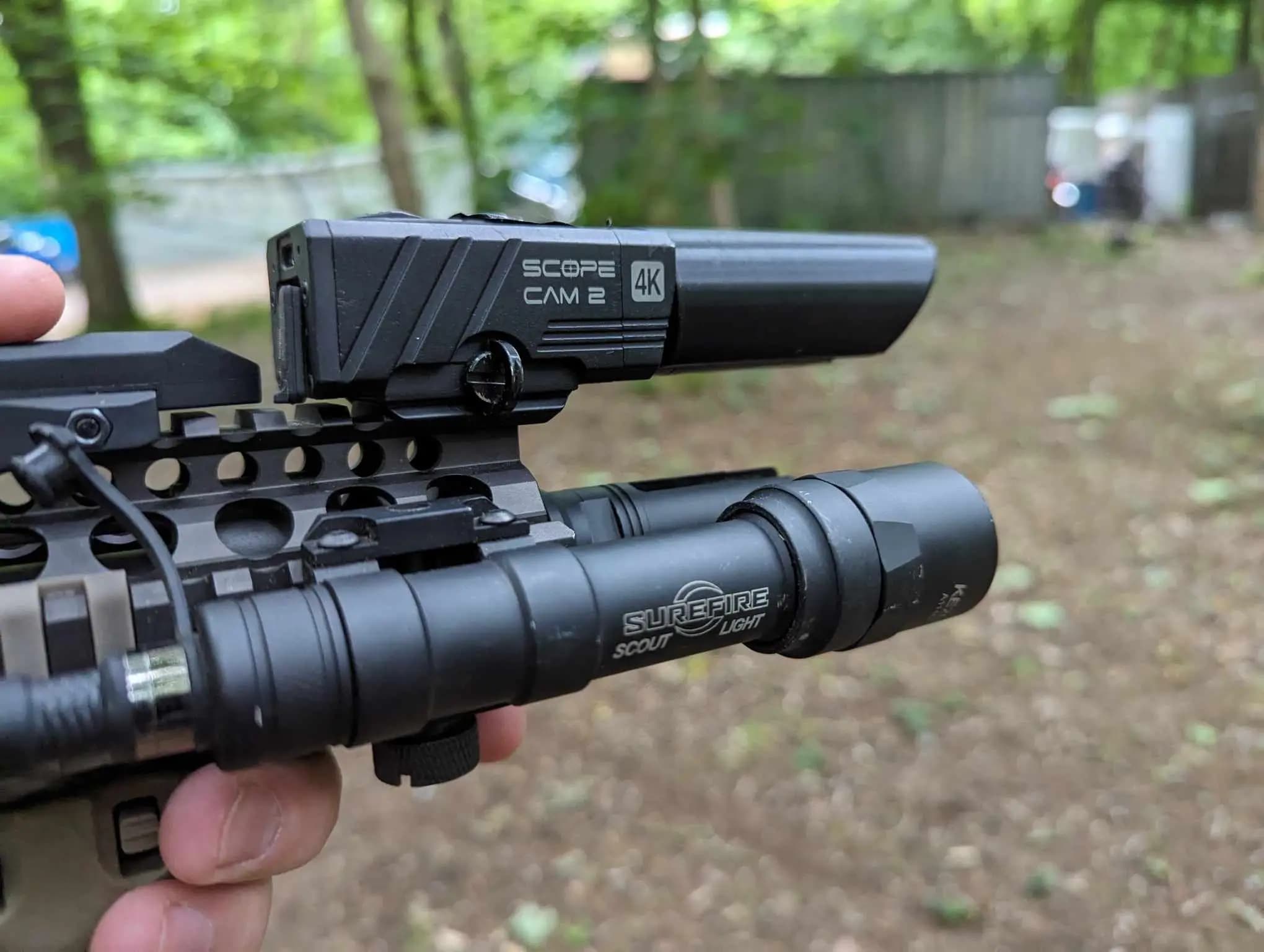 New Lens 35MM RunCam ScopeCam 2 4K Camera for Airsoft Paintball Games 5