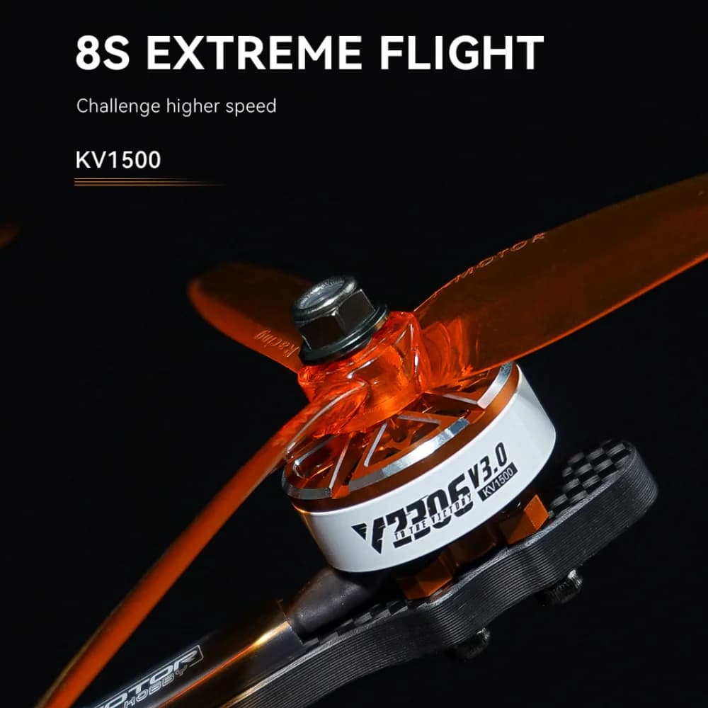 T-MOTOR T-HOBBY Velox V2306 V3 Brushless Racing Freestyle Drones Motor Brushless Motor For FPV Freestyle Version Drones DIY Part 4