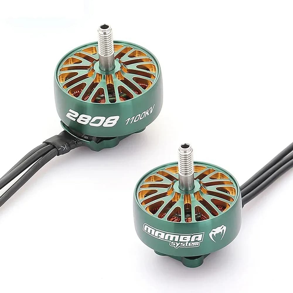 DIATONE MAMBA TOKA 2808 1100KV Brushless Motor W/ 6mm titanium alloy shaft Compatible 7inch Propeller 4-6S for FPV Racing Drone 2