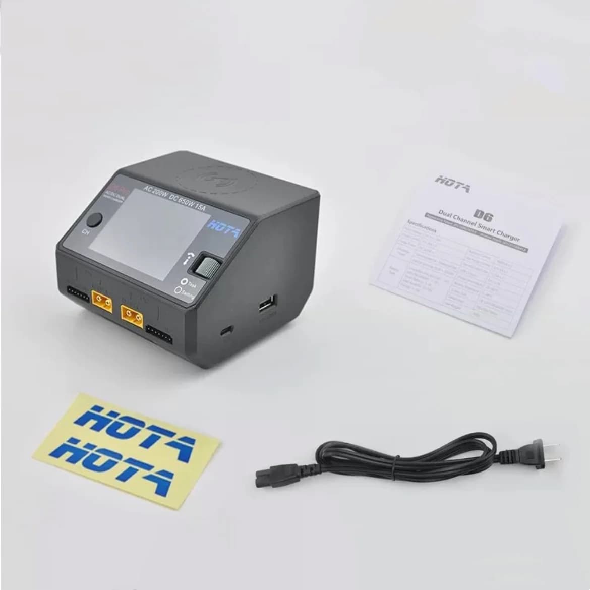 HOTA D6 PRO DC 6.5-30V AC100-240V battery charger ，balanced battery charger，charger dc，hota d6 dcbattery charger charger hota 3