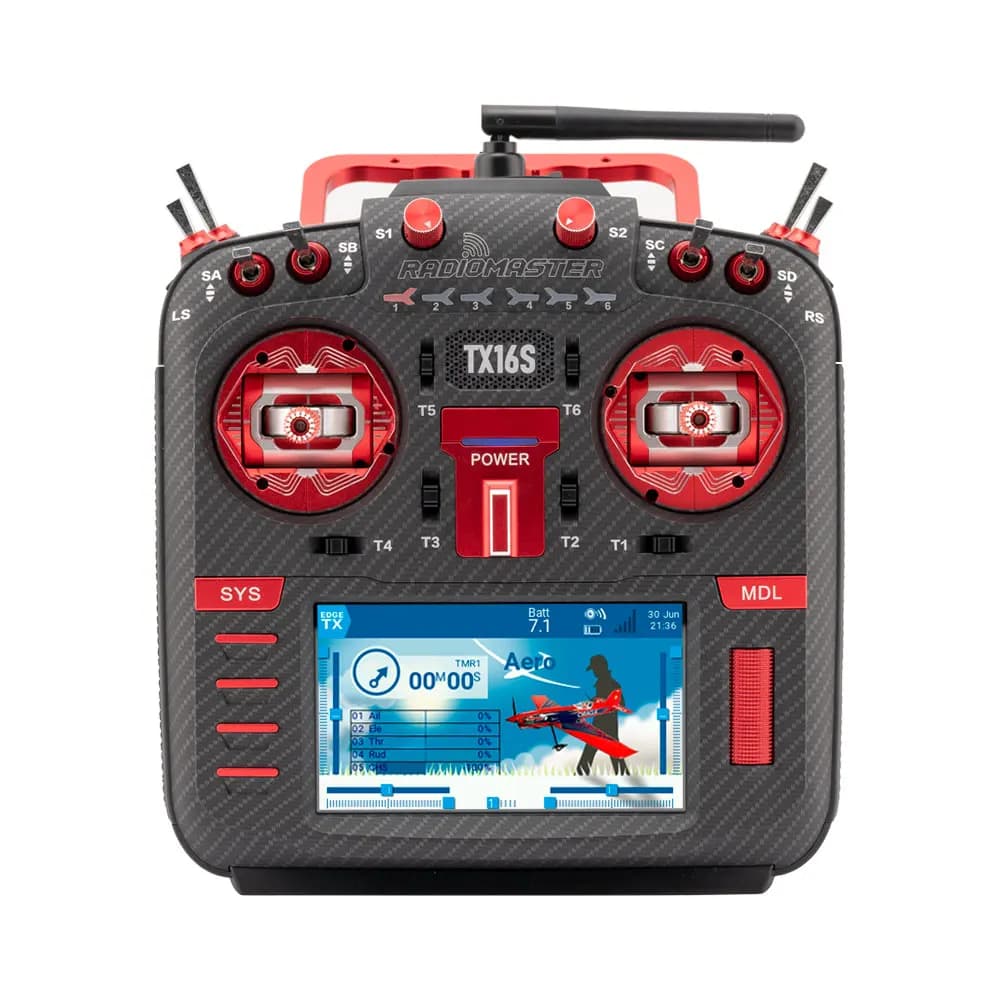 New RadioMaster TX16S MKII MAX FCC LBT V4.0 Hall Gimbals Radio Control System ExpressLRS or Multi-protocol 4in1 3