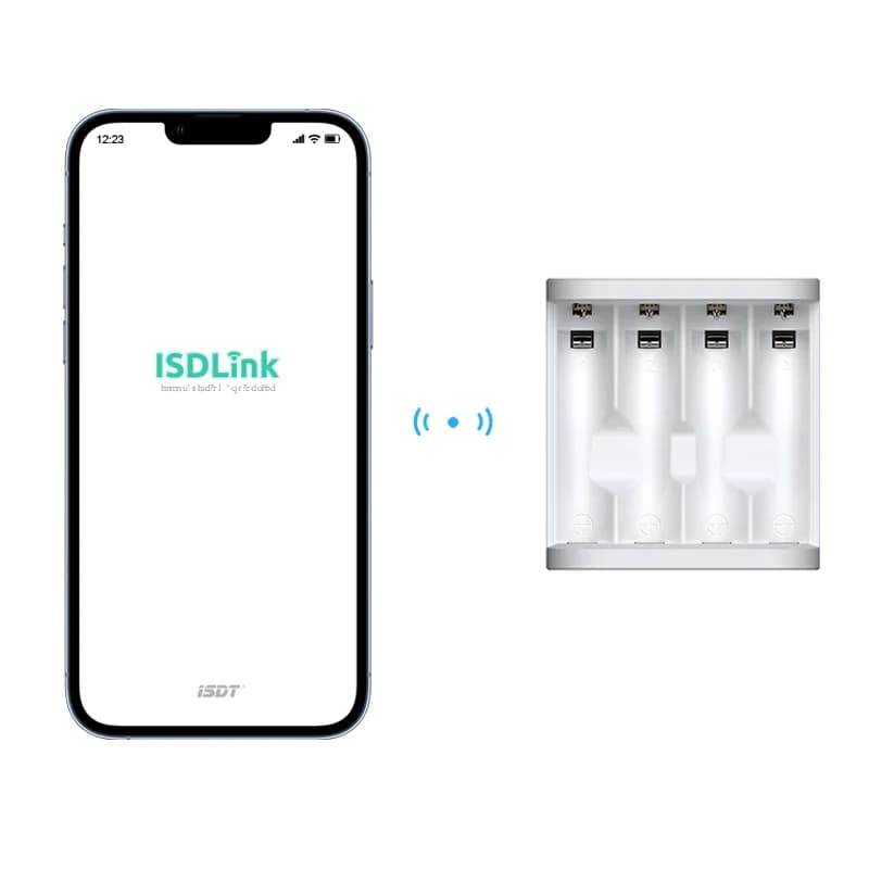 ISDT A4 Air 10W 1.5A DC Smart Battery Charger For AA AAA 10500 12500 NiMH NiCd Li-lon LiFePO4 Battery 4