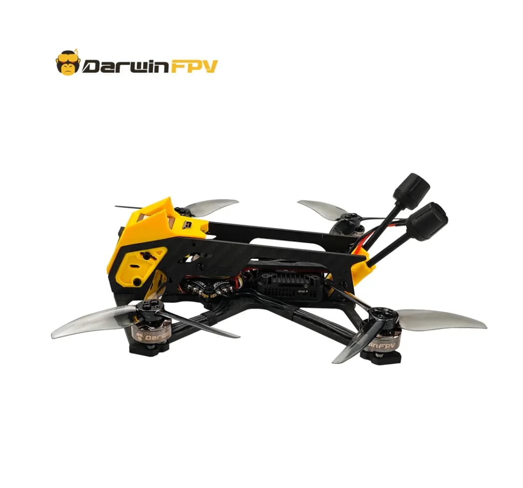DarwinFPV BabyApe Ⅲ Pro 3.5 Inch Freestyle FPV Drone with Receiver M1018 GPS 1504-4000KV Motors 6