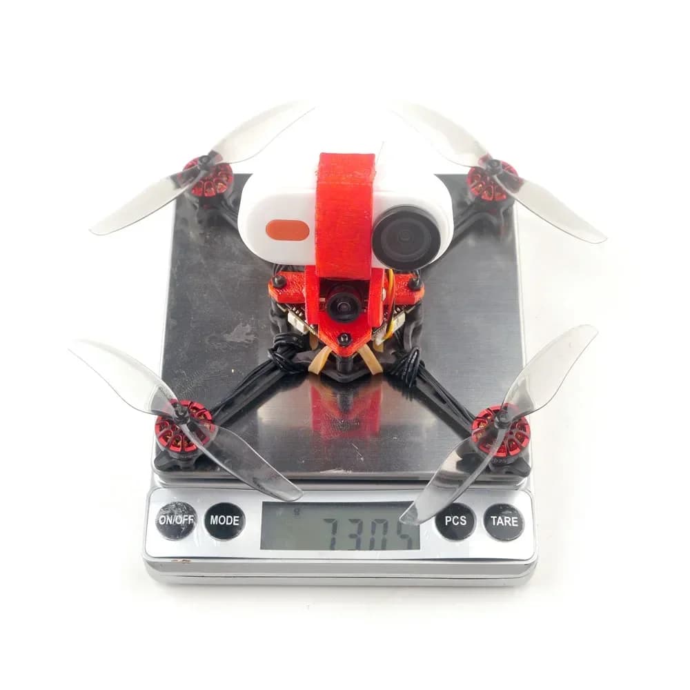 HappyModel Crux3 1S ELRS - 3inch FPV Drone Toothpick Quadcopter F4 2G4 Built-in SPI ELRS 2.4G Caddx Ant EX1202.5 KV11500 5