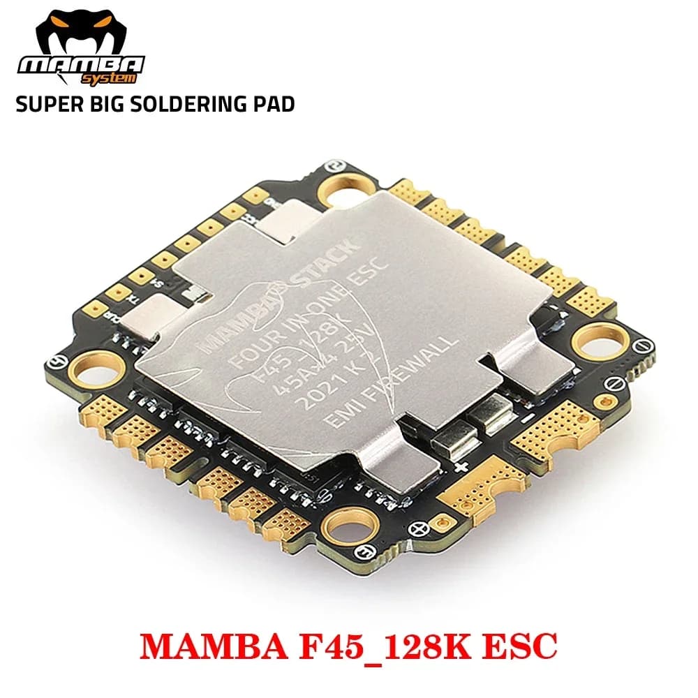 DIATONE MAMBA F55 / F65_128K AM32 4in1 ESC Dshot 300-600-1200 Installation 30.5x30.5mm / M3 4-6S For RC FPV Racing Drone Parts 2