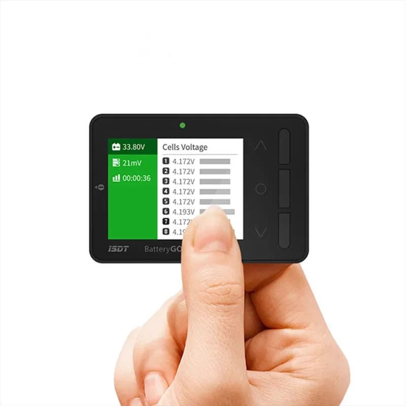 ISDT BattGo BG-8S Smart Battery Checker Balancer Receiver Signal Tester Quick Charge Function 2